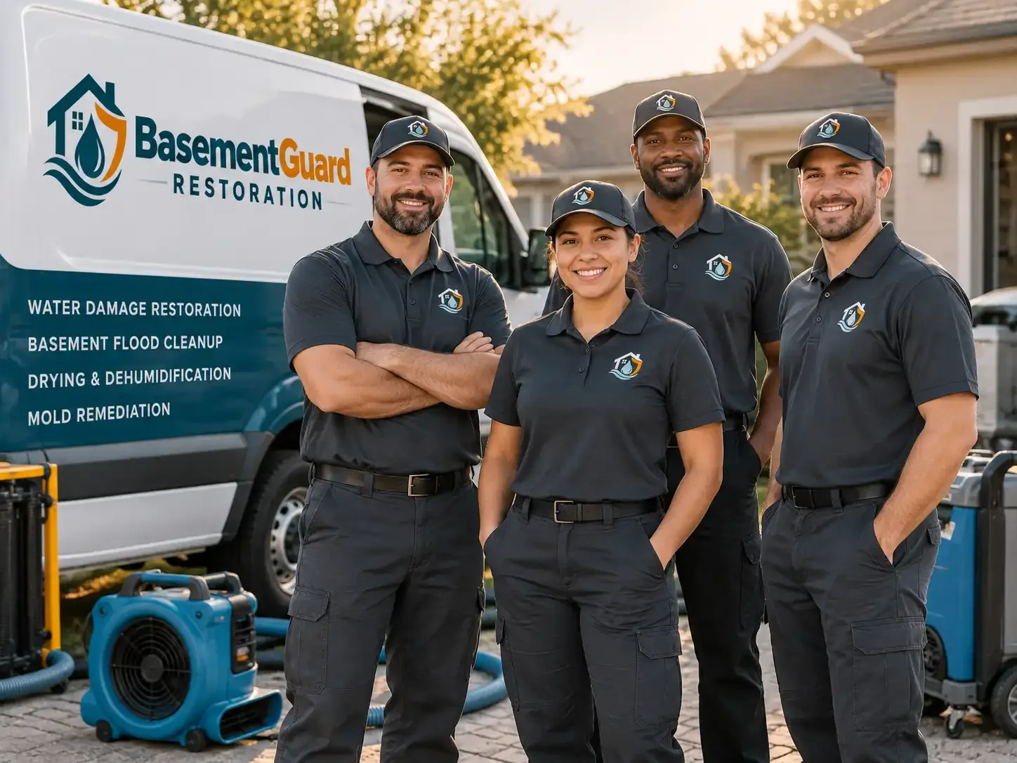 Basement Water Damage Restoration company in Ransom, KS